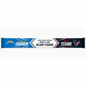 American Football Event 2026 Los Angeles Chargers Vs Houston Texans Scarf Version 4