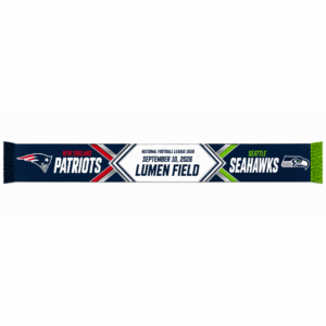 American Football Event 2026 New England Patriots Vs Seattle Seahawks Scarf Version 2