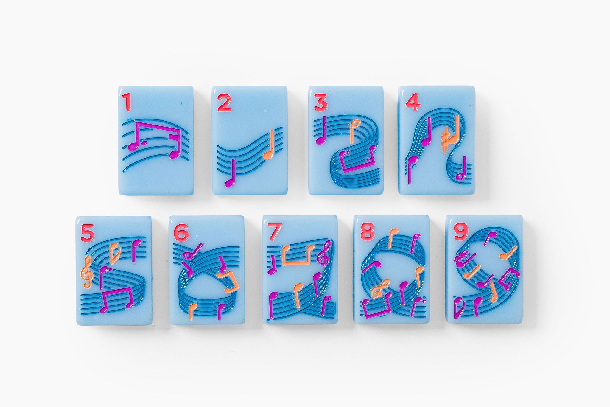 True Blue Americana Heritage American Mahjong Set - 160 Acrylic Tiles, Mat, Storage Bag & Accessories 2 True Blue Americana Heritage American Mahjong Set - 160 Acrylic Tiles, Mat, Storage Bag & Accessories - Image 2