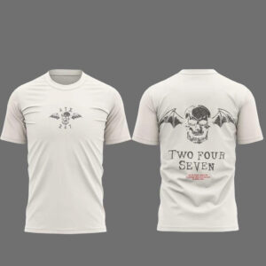Avenged Sevenfold 2026 Two Four Seven Graphic Shirt for Heavy Metal Fans