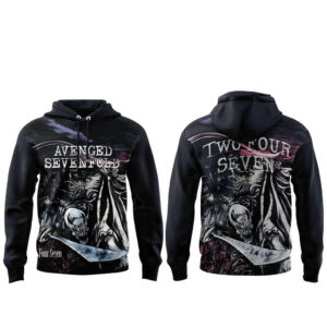 Avenged Sevenfold 2026 x 247 Version 2 Graphic Hoodie for Heavy Metal Fans