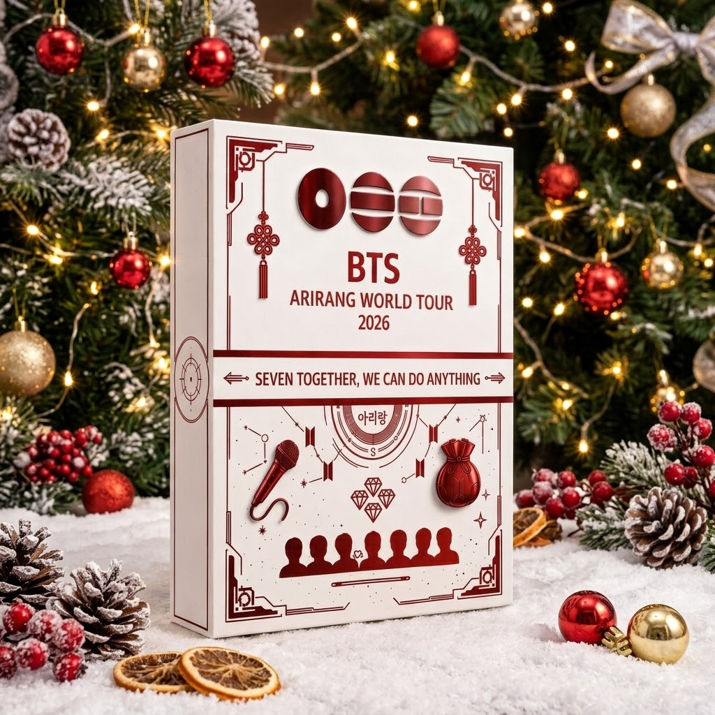 BTS Arirang World Tour Advent Calendar 2026 for K-Pop Fans 1 BTS Arirang World Tour Advent Calendar 2026 for K-Pop Fans