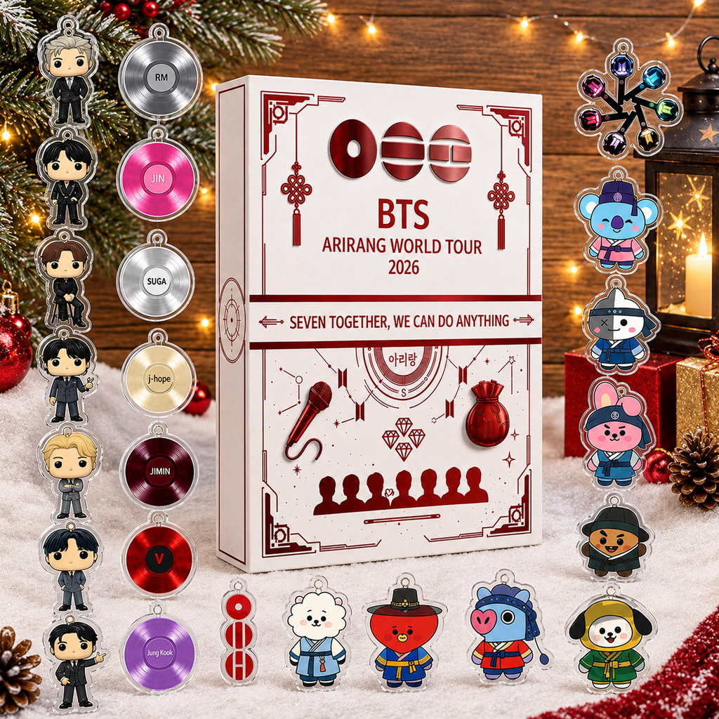 BTS Arirang World Tour Advent Calendar 2026 for K-Pop Fans 2 BTS Arirang World Tour Advent Calendar 2026 for K-Pop Fans