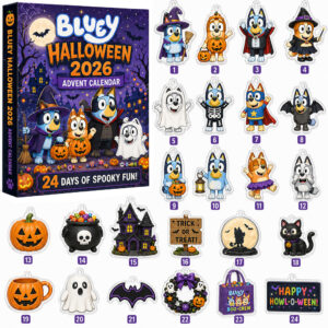 Bluey Halloween Advent Calendar 2026 for Bluey Fans