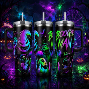 Boogieman Dare To Play 40oz Tumbler for Horror Fans