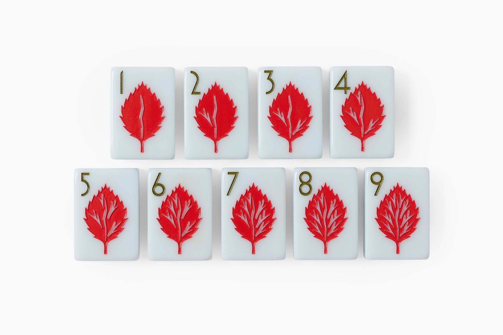 Soft Blue Botanical Summer American Mahjong Set - 160 Acrylic Tiles, Mat, Storage Bag & Accessories 4 Soft Blue Botanical Summer American Mahjong Set - 160 Acrylic Tiles, Mat, Storage Bag & Accessories - Image 4