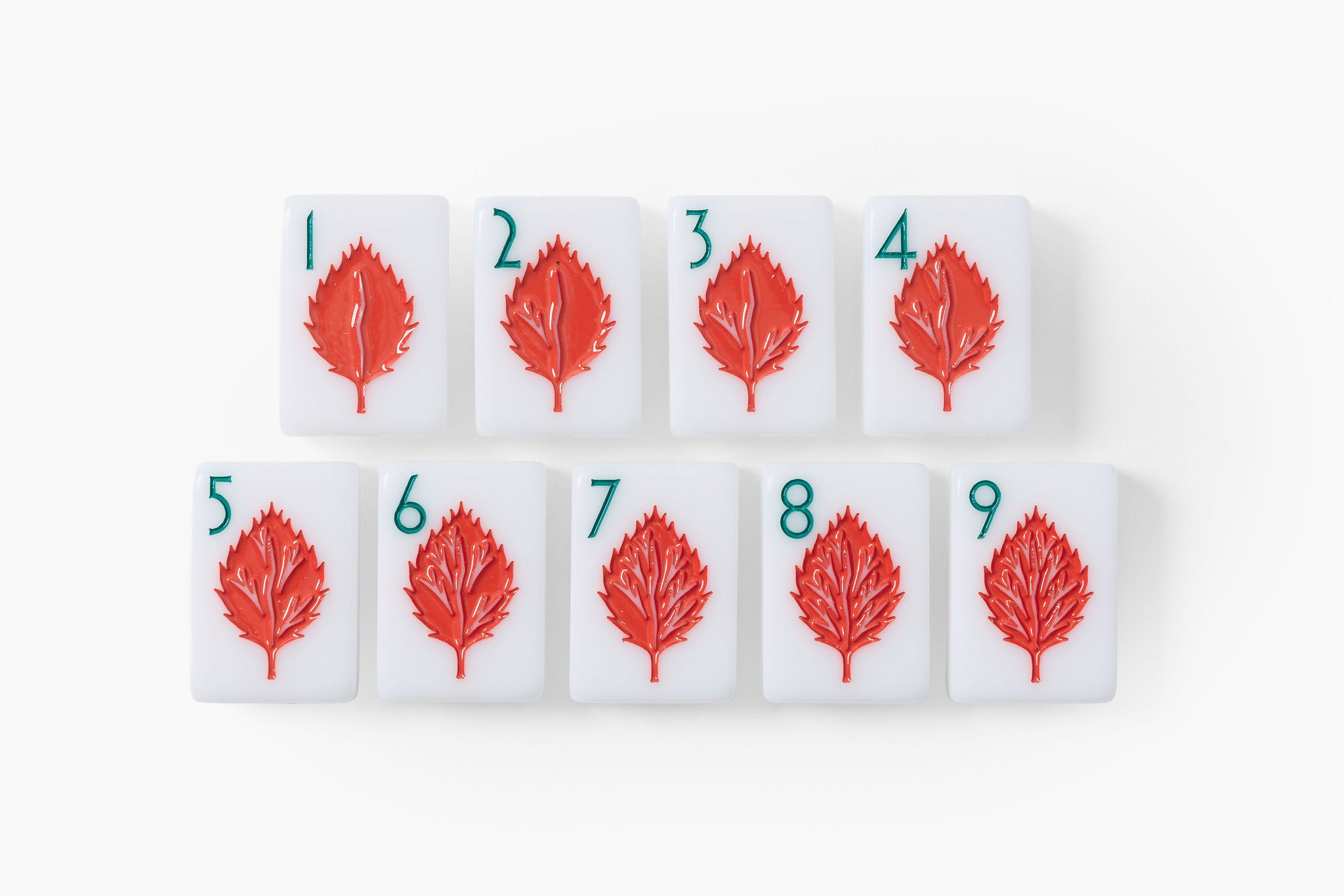 Coastal Botanical Art Nouveau American Mahjong Set - 160 Acrylic Tiles, Mat, Storage Bag & Accessories 4 Coastal Botanical Art Nouveau American Mahjong Set - 160 Acrylic Tiles, Mat, Storage Bag & Accessories - Image 4