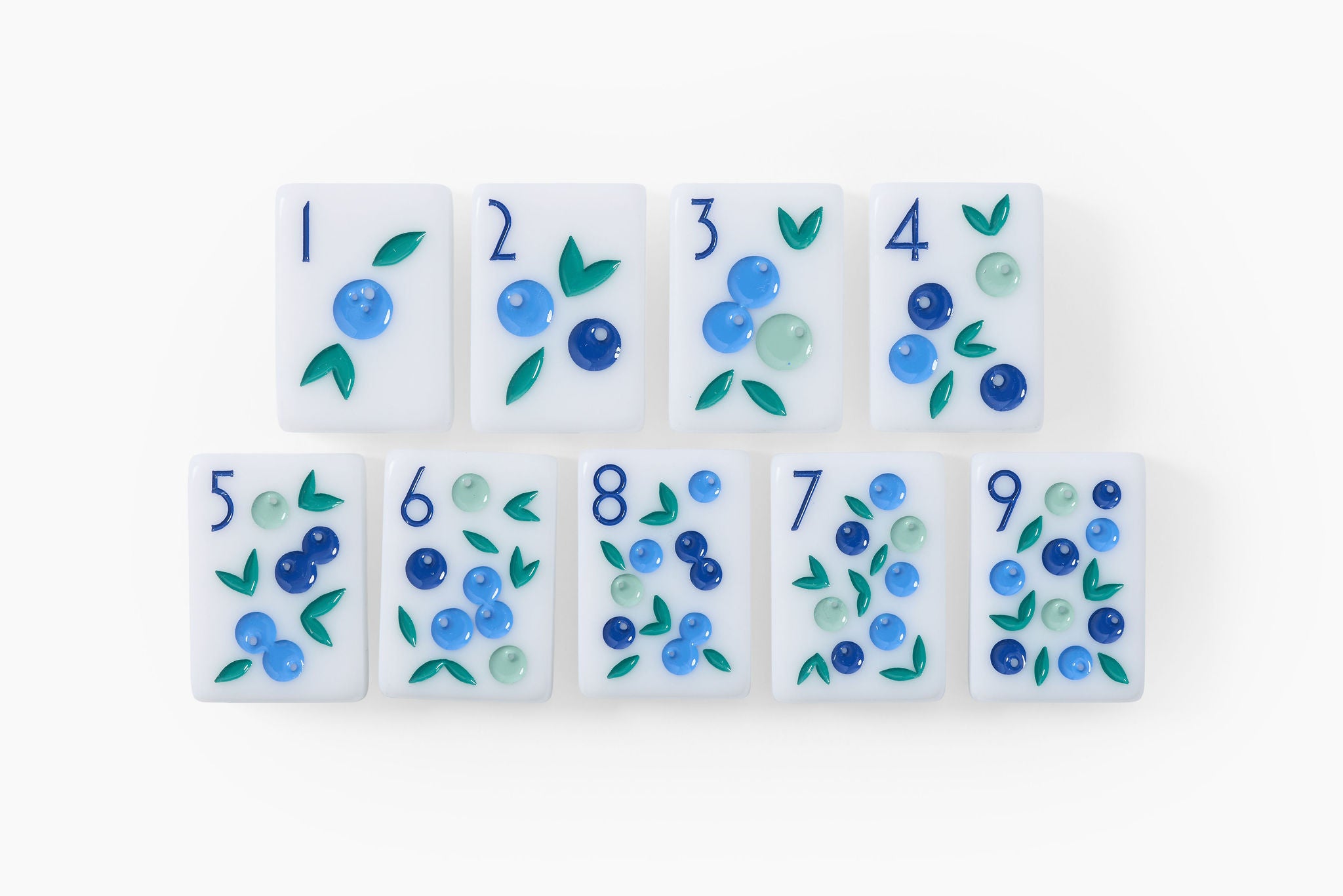 Coastal Botanical Art Nouveau American Mahjong Set - 160 Acrylic Tiles, Mat, Storage Bag & Accessories 2 Coastal Botanical Art Nouveau American Mahjong Set - 160 Acrylic Tiles, Mat, Storage Bag & Accessories - Image 2
