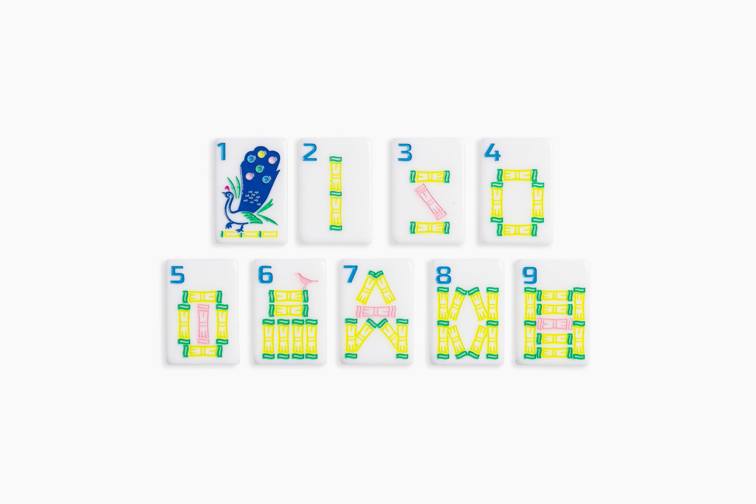 Crisp White Classic Art Inspired American Mahjong Set - 160 Acrylic Tiles, Mat, Storage Bag & Accessories 3 Crisp White Classic Art Inspired American Mahjong Set - 160 Acrylic Tiles, Mat, Storage Bag & Accessories - Image 3