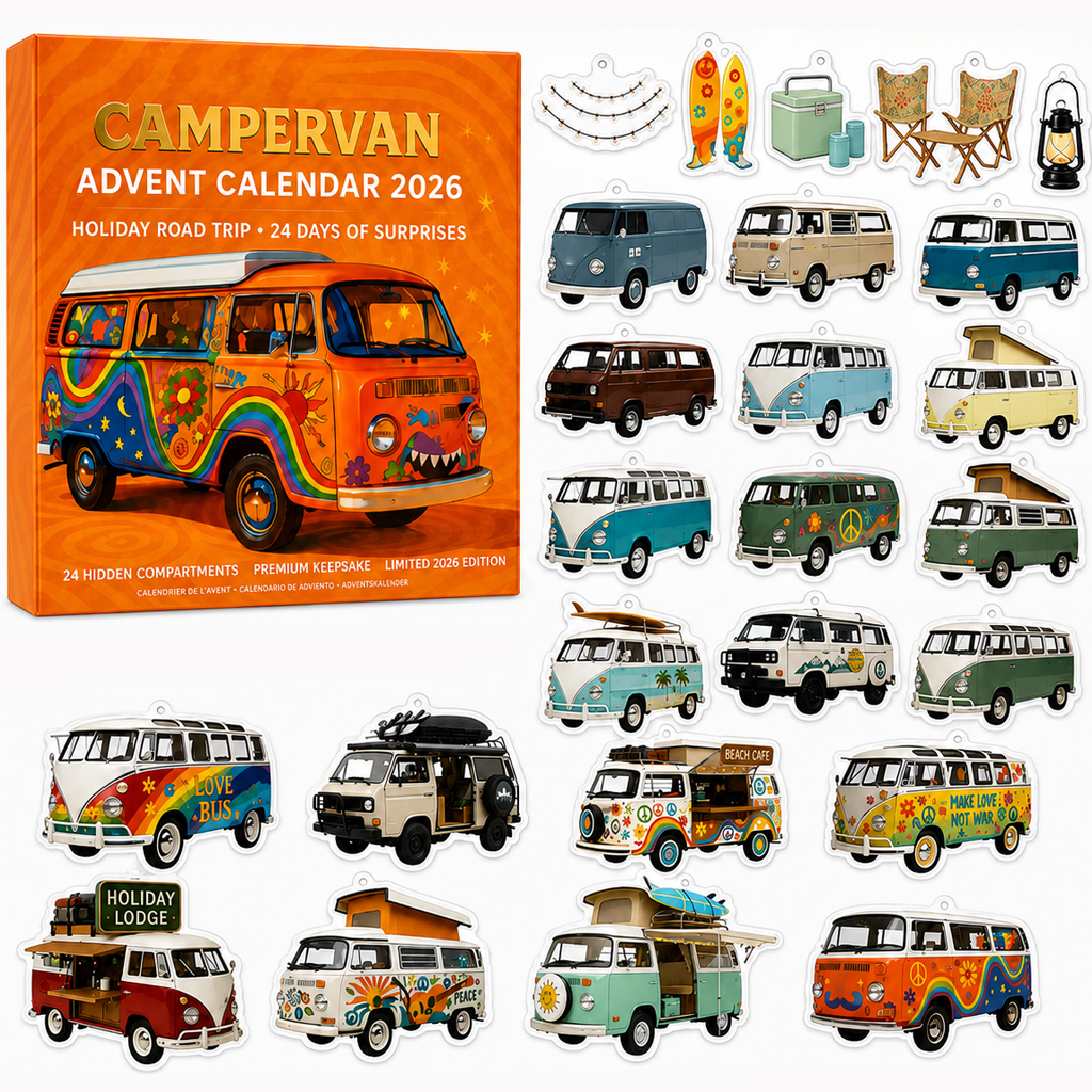 Campervan Advent Calendar 2026 for Camping and Travel Lovers 1 Campervan Advent Calendar 2026 for Camping and Travel Lovers