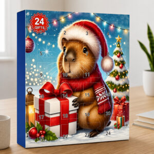 Capybara Christmas Advent Calendar 2026 for Capybara Lovers