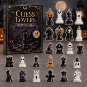 Chess Halloween Advent Calendar 2026 for Chess Fans