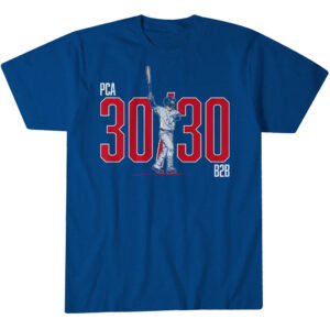 Chicago Cubs Pete Crow-Armstrong B2B 30-30 Club Graphic Shirt for Baseball Fans