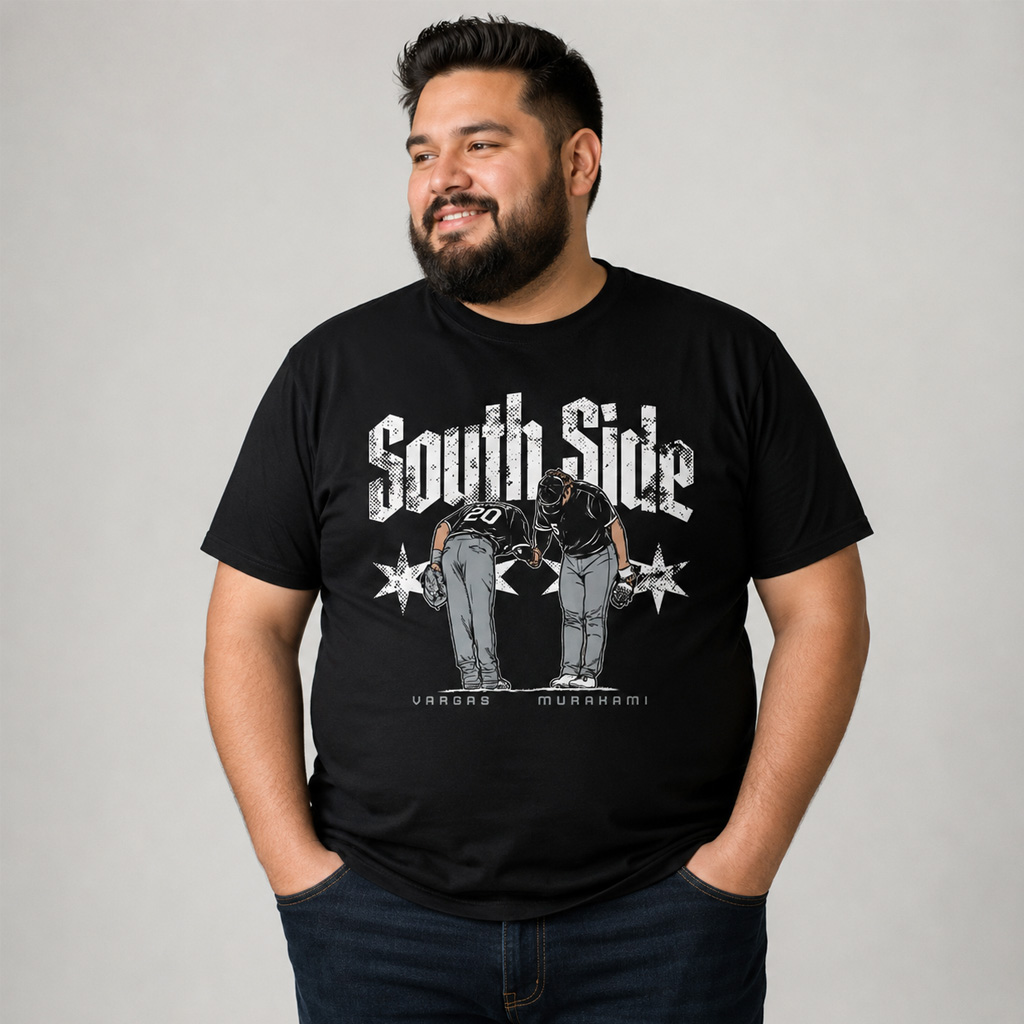 Chicago White Sox Munetaka Murakami & Miguel Vargas Take A Bow Graphic Shirt for Baseball Fans 3 Chicago White Sox Munetaka Murakami & Miguel Vargas Take A Bow Graphic Shirt for Baseball Fans - Image 3