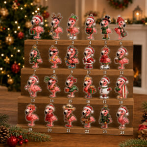 Christmas Flamingo Advent Calendar 2026 for Flamingo Lovers