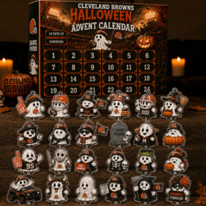Cleveland Browns Halloween Advent Calendar 2026 for Football Fans