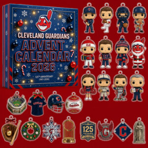 Cleveland Guardians 125th Anniversary Advent Calendar 2026 for Baseball Fans