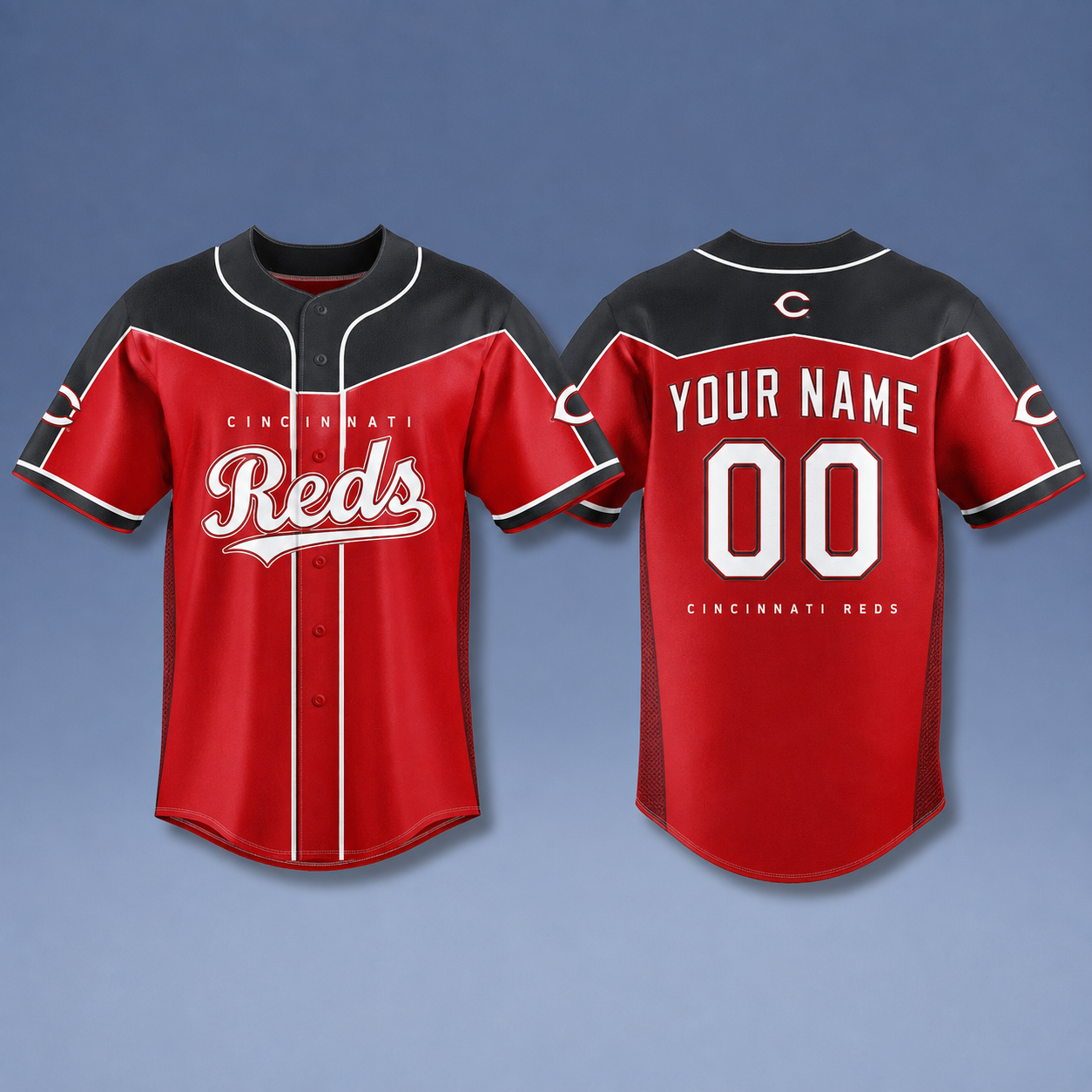 Custom Name And Number Cincinnati Reds 2026 Baseball Jersey Version 7 for Baseball Fans 1 Custom Name And Number Cincinnati Reds 2026 Baseball Jersey Version 7 for Baseball Fans
