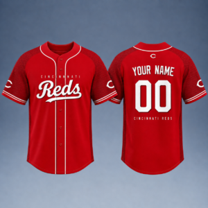Custom Name And Number Cincinnati Reds 2026 Baseball Jersey Version 8 for Baseball Fans