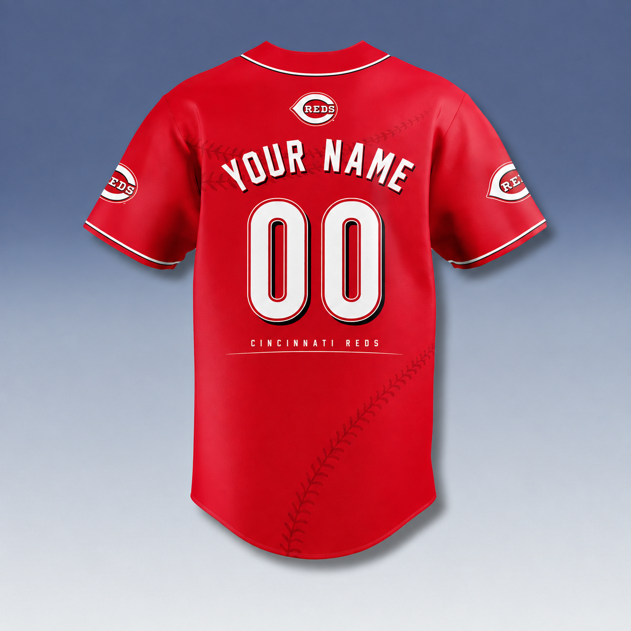 Custom Name And Number Cincinnati Reds 2026 Baseball Jersey Version 2 for Baseball Fans 3 Custom Name And Number Cincinnati Reds 2026 Baseball Jersey Version 2 for Baseball Fans - Image 3