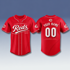 Custom Name And Number Cincinnati Reds 2026 Baseball Jersey Version 2 for Baseball Fans