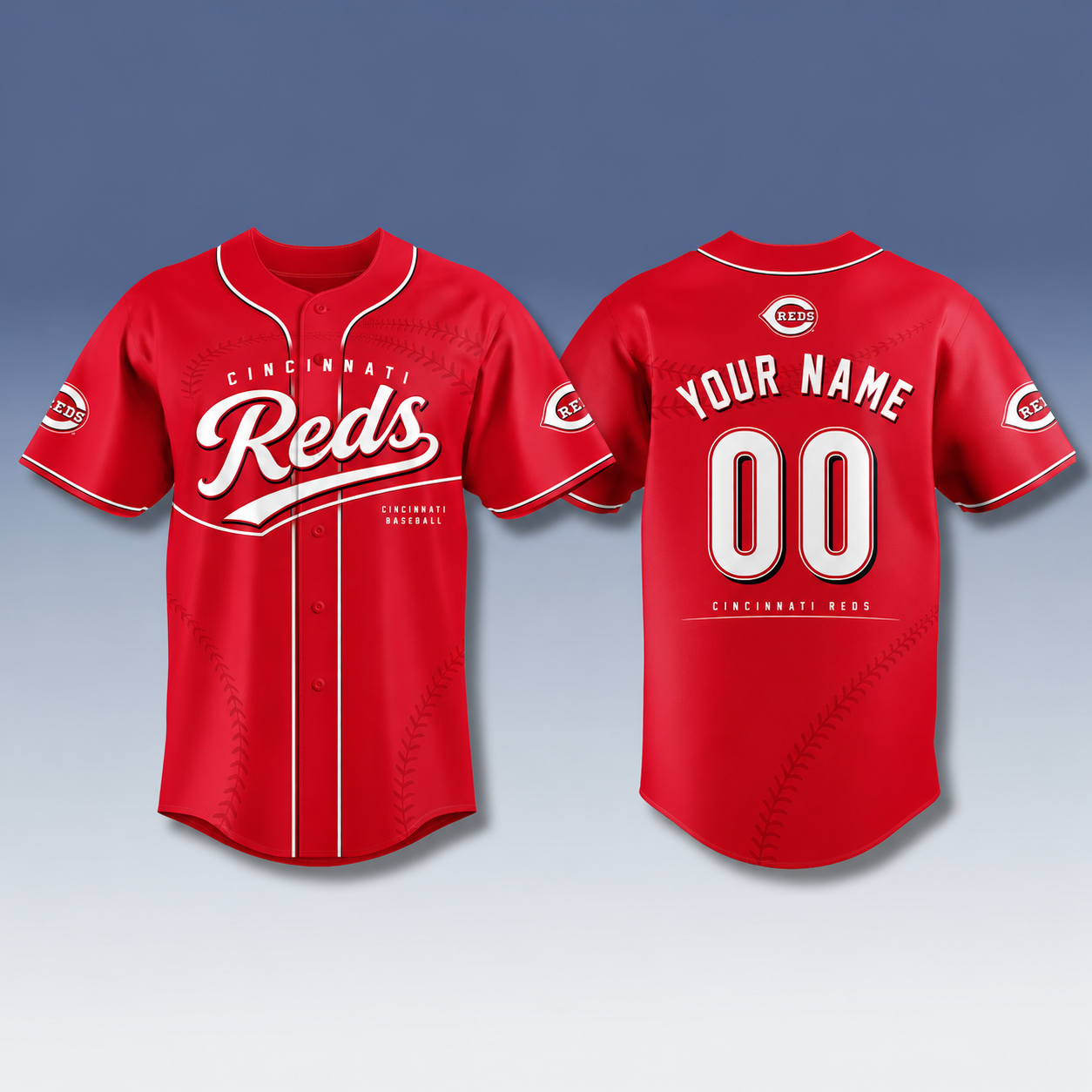 Custom Name And Number Cincinnati Reds 2026 Baseball Jersey Version 2 for Baseball Fans 1 Custom Name And Number Cincinnati Reds 2026 Baseball Jersey Version 2 for Baseball Fans