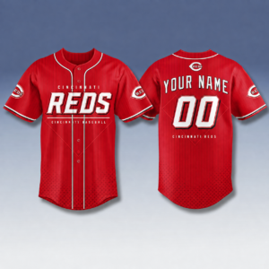 Custom Name And Number Cincinnati Reds 2026 Baseball Jersey Version 3 for Baseball Fans