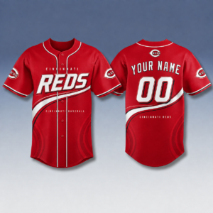 Custom Name And Number Cincinnati Reds 2026 Baseball Jersey Version 4 for Baseball Fans