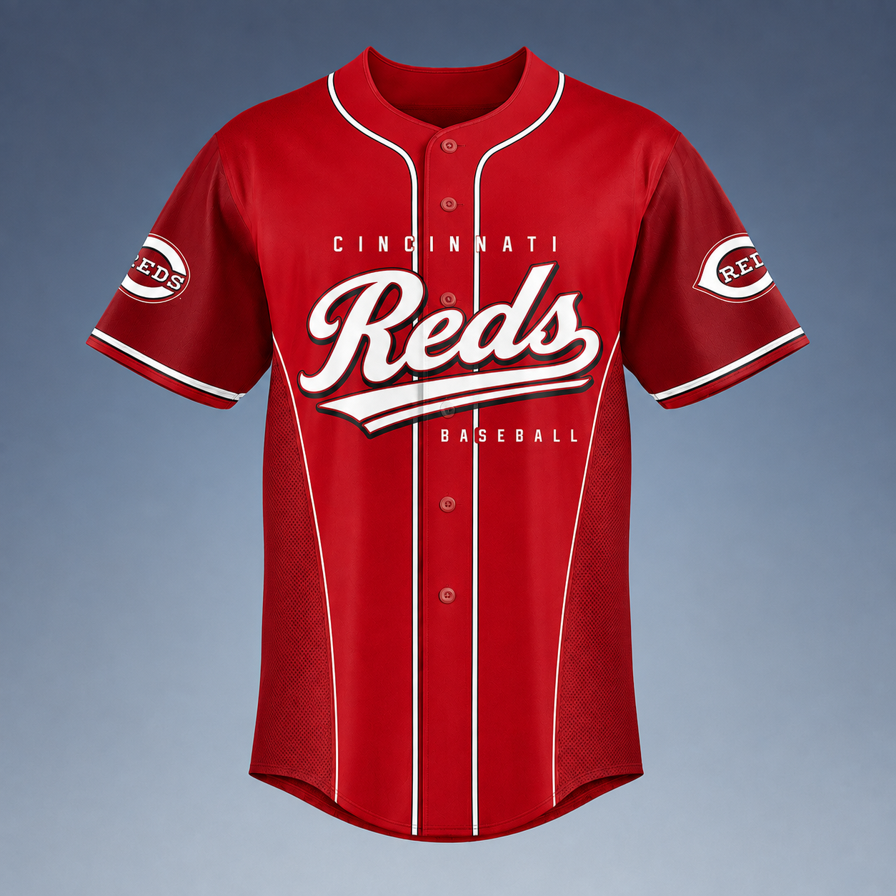 Custom Name And Number Cincinnati Reds 2026 Baseball Jersey Version 5 for Baseball Fans 2 Custom Name And Number Cincinnati Reds 2026 Baseball Jersey Version 5 for Baseball Fans - Image 2