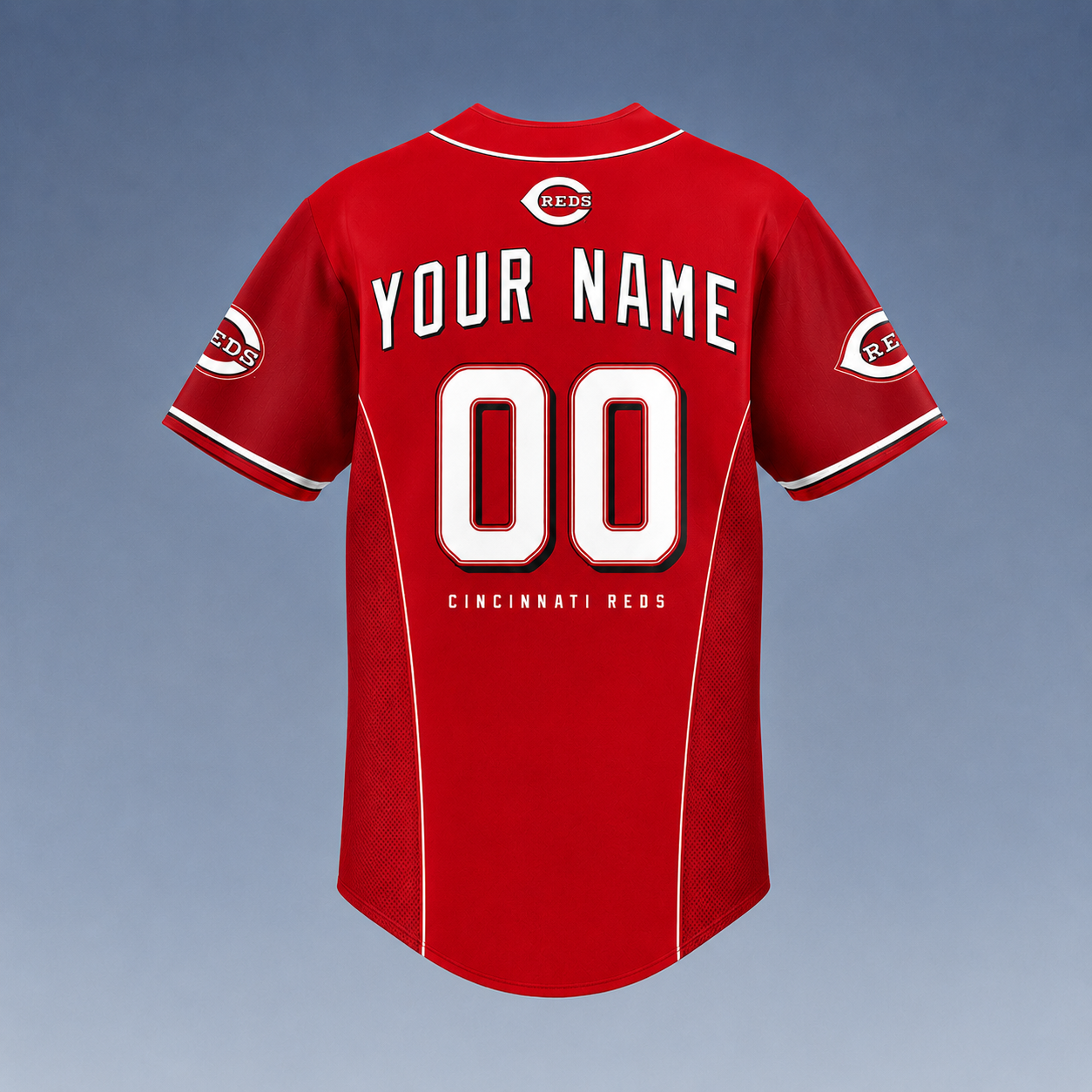 Custom Name And Number Cincinnati Reds 2026 Baseball Jersey Version 5 for Baseball Fans 3 Custom Name And Number Cincinnati Reds 2026 Baseball Jersey Version 5 for Baseball Fans - Image 3