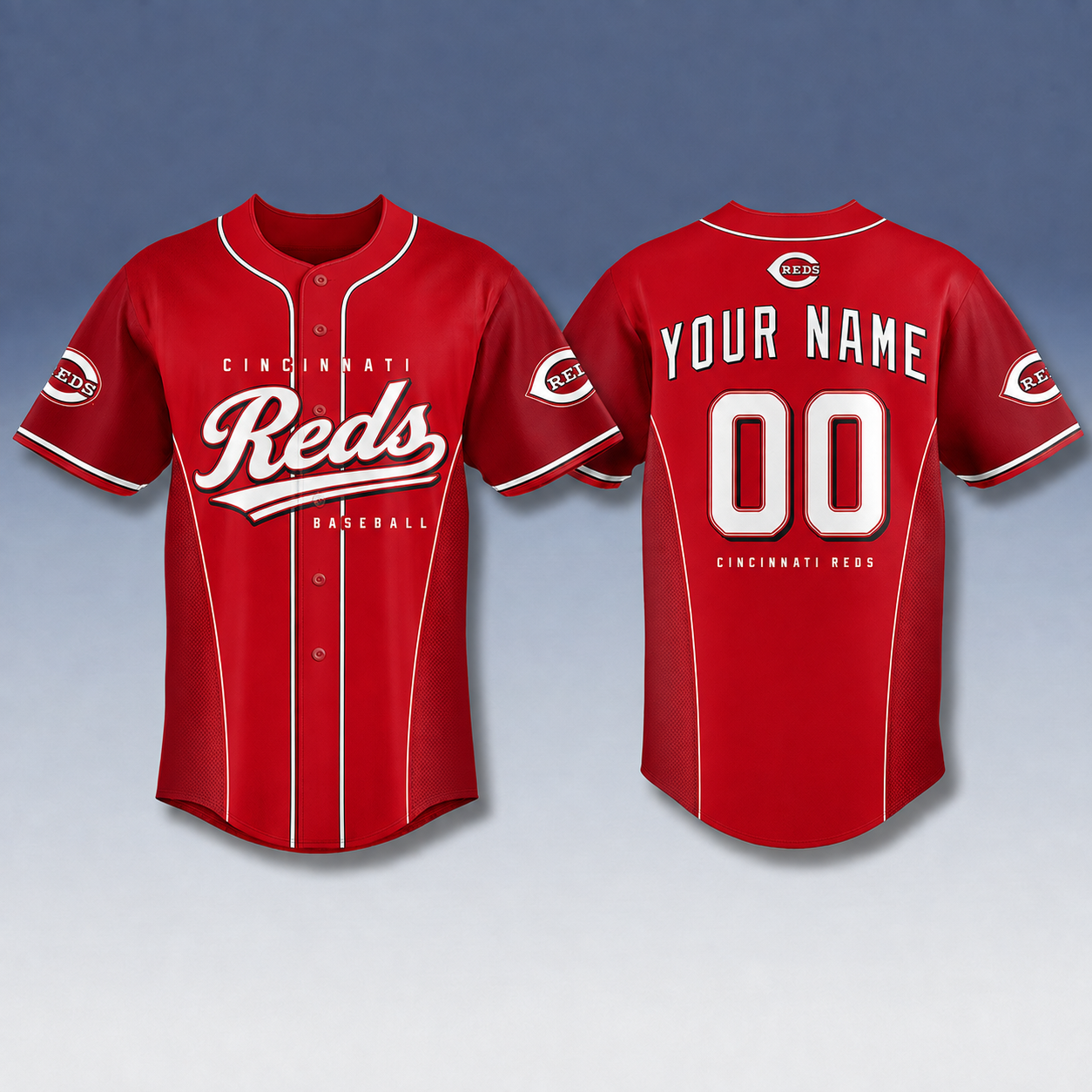 Custom Name And Number Cincinnati Reds 2026 Baseball Jersey Version 5 for Baseball Fans 1 Custom Name And Number Cincinnati Reds 2026 Baseball Jersey Version 5 for Baseball Fans