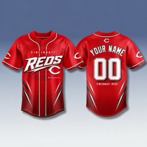 Custom Name And Number Cincinnati Reds 2026 Baseball Jersey Version 1 for Baseball Fans