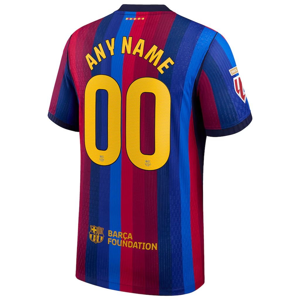 Custom Name and Number Barcelona 2026 Home Match Soccer Jersey for Soccer Fans 3 Custom Name and Number Barcelona 2026 Home Match Soccer Jersey for Soccer Fans - Image 3