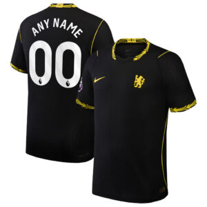 Custom Name and Number Chelsea 2026-2027 Away Stadium Black Soccer Jersey for Soccer Fans