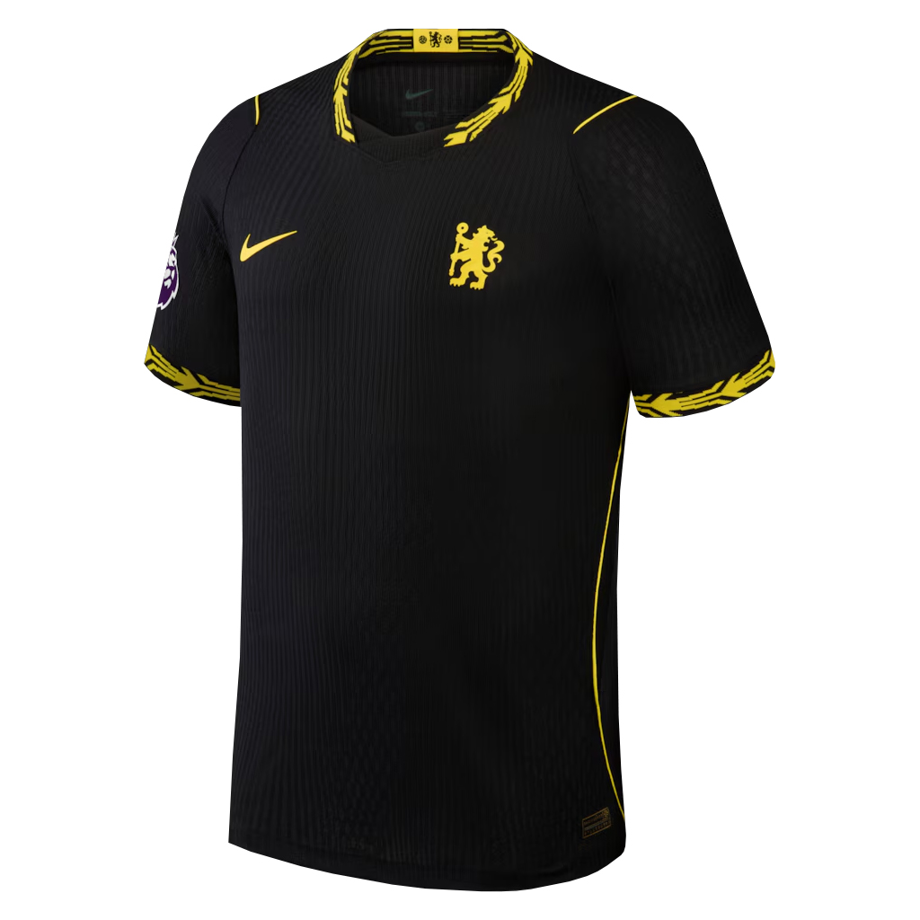 Custom Name and Number Chelsea 2026-2027 Away Stadium Black Soccer Jersey for Soccer Fans 2 Custom Name and Number Chelsea 2026-2027 Away Stadium Black Soccer Jersey for Soccer Fans - Image 2