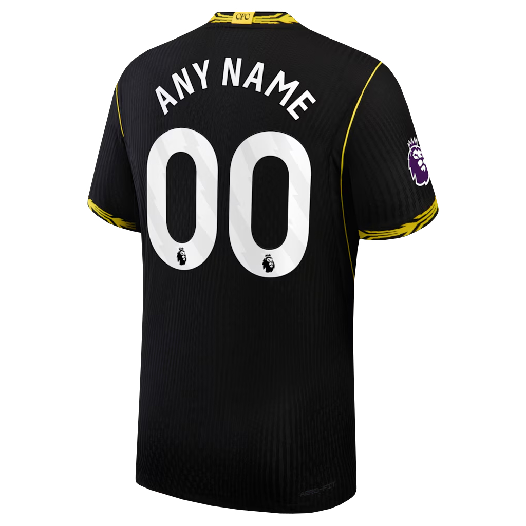 Custom Name and Number Chelsea 2026-2027 Away Stadium Black Soccer Jersey for Soccer Fans 3 Custom Name and Number Chelsea 2026-2027 Away Stadium Black Soccer Jersey for Soccer Fans - Image 3