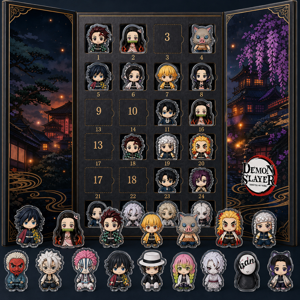 Demon Slayer Anime 24 Day Countdown Advent Calendar 2026 for Anime Fans 1 Demon Slayer Anime 24 Day Countdown Advent Calendar 2026 for Anime Fans