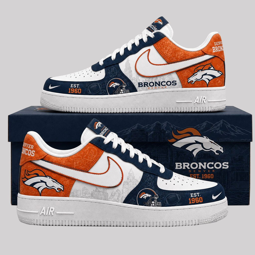 Denver Broncos National Football League 2026 Shoes Sneakers For Football Fans 1 Denver Broncos National Football League 2026 Shoes Sneakers For Football Fans