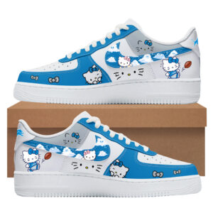 Detroit Lions x Hello Kitty Night 2026 Blue Shoes Sneakers for Football Fans