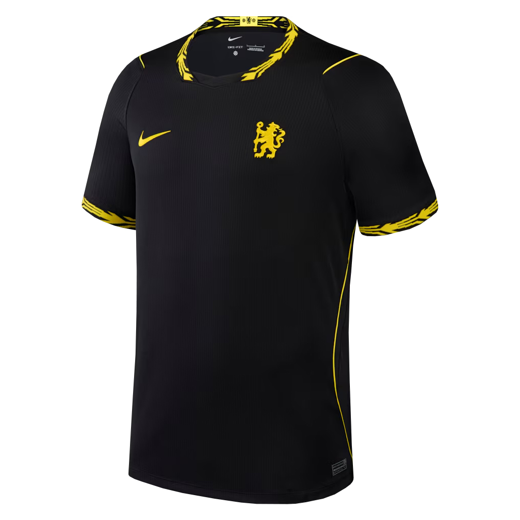 Enzo Fernández Chelsea 2026-2027 Away Stadium Black Soccer Jersey for Soccer Fans 2 Enzo Fernández Chelsea 2026-2027 Away Stadium Black Soccer Jersey for Soccer Fans - Image 2
