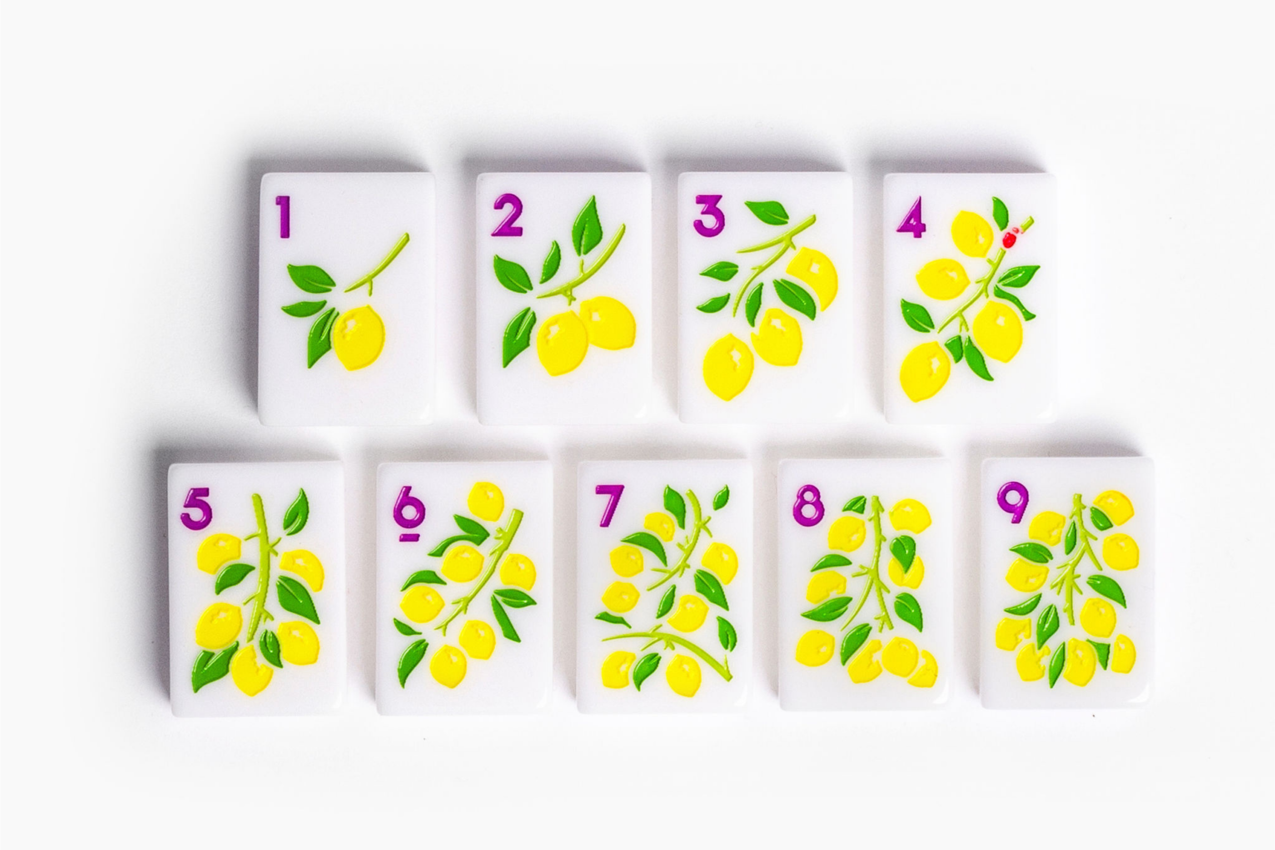 Milk White Food Inspired American Mahjong Set - 160 Acrylic Tiles, Mat, Storage Bag & Accessories 2 Milk White Food Inspired American Mahjong Set - 160 Acrylic Tiles, Mat, Storage Bag & Accessories - Image 2