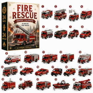 Fire Rescue Advent Calendar 2026 for Firefighter and Rescue Fans