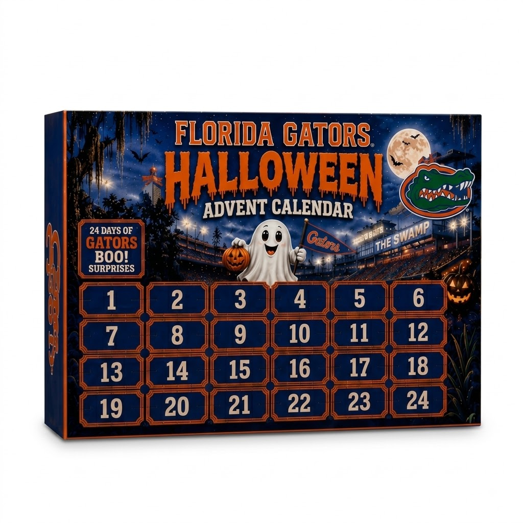 Florida Gators Halloween Advent Calendar 2026 for College Football Fans 2 Florida Gators Halloween Advent Calendar 2026 for College Football Fans