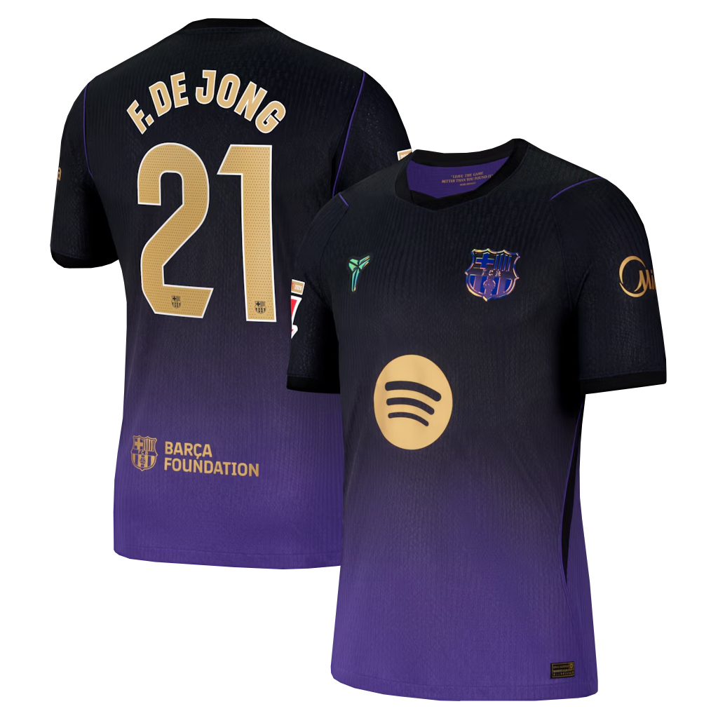 Frenkie de Jong Barcelona 2026 Away Match Soccer Jersey for Soccer Fans 1 Frenkie de Jong Barcelona 2026 Away Match Soccer Jersey for Soccer Fans