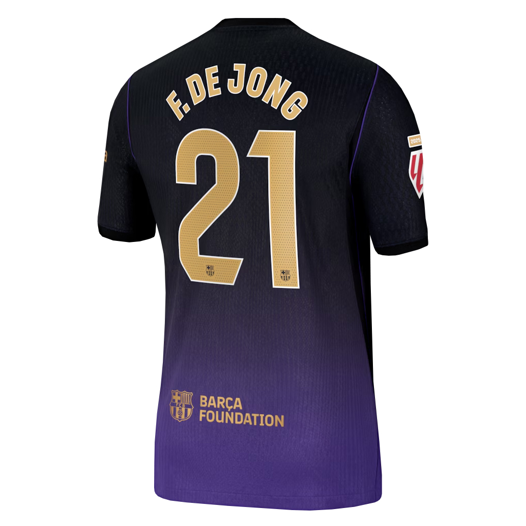 Frenkie de Jong Barcelona 2026 Away Match Soccer Jersey for Soccer Fans 3 Frenkie de Jong Barcelona 2026 Away Match Soccer Jersey for Soccer Fans - Image 3