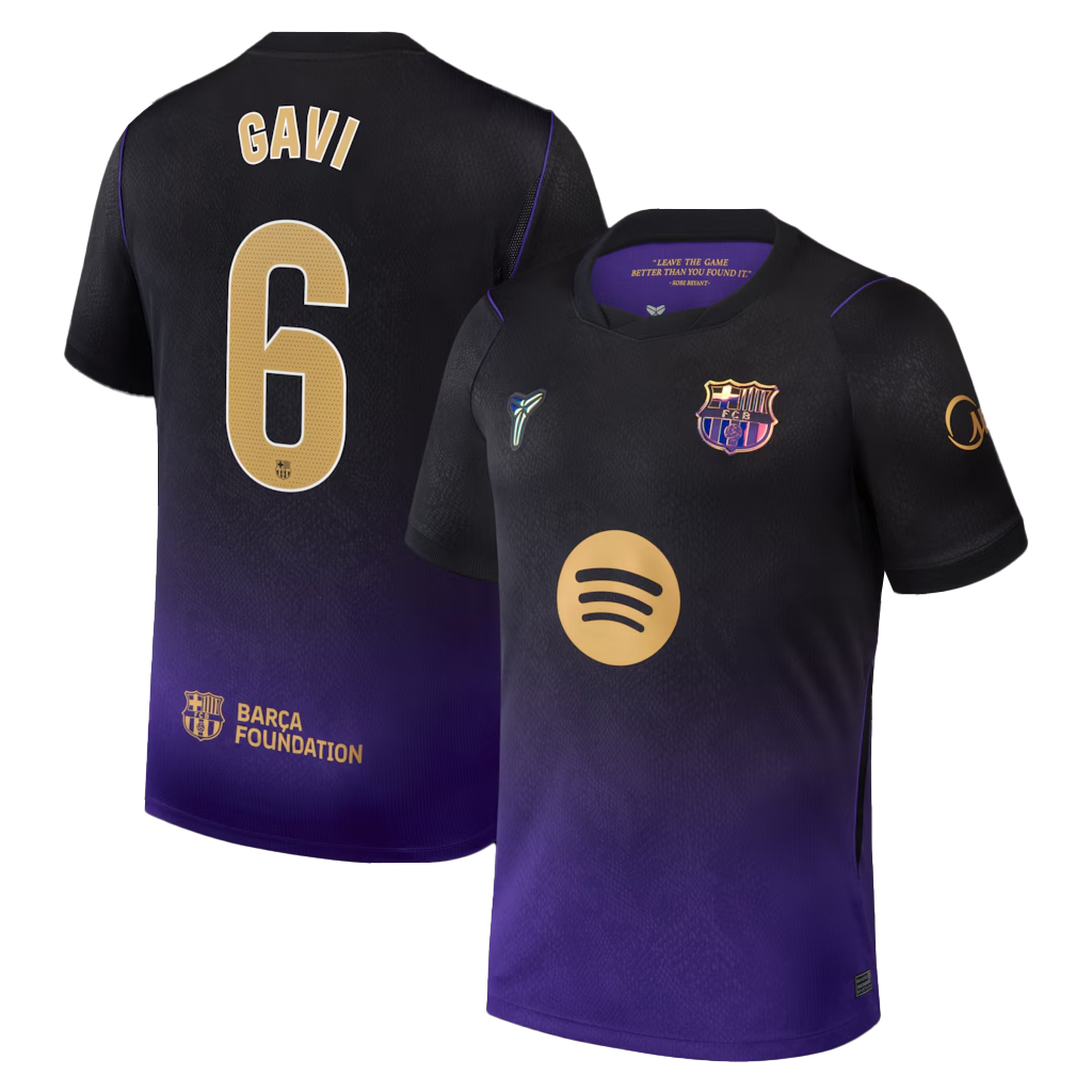 Gavi Barcelona 2026 Away Stadium Soccer Jersey for Soccer Fans 1 Gavi Barcelona 2026 Away Stadium Soccer Jersey for Soccer Fans