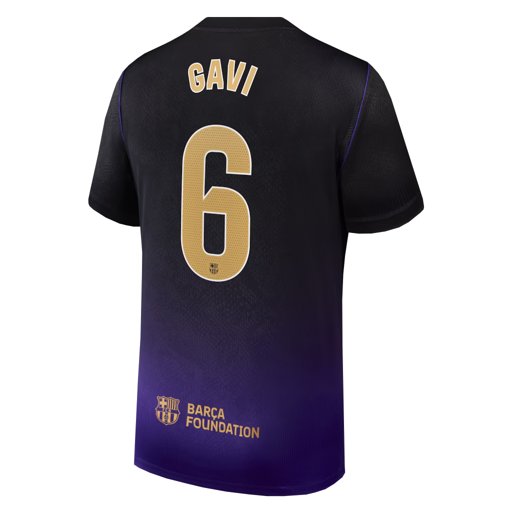 Gavi Barcelona 2026 Away Stadium Soccer Jersey for Soccer Fans 3 Gavi Barcelona 2026 Away Stadium Soccer Jersey for Soccer Fans - Image 3