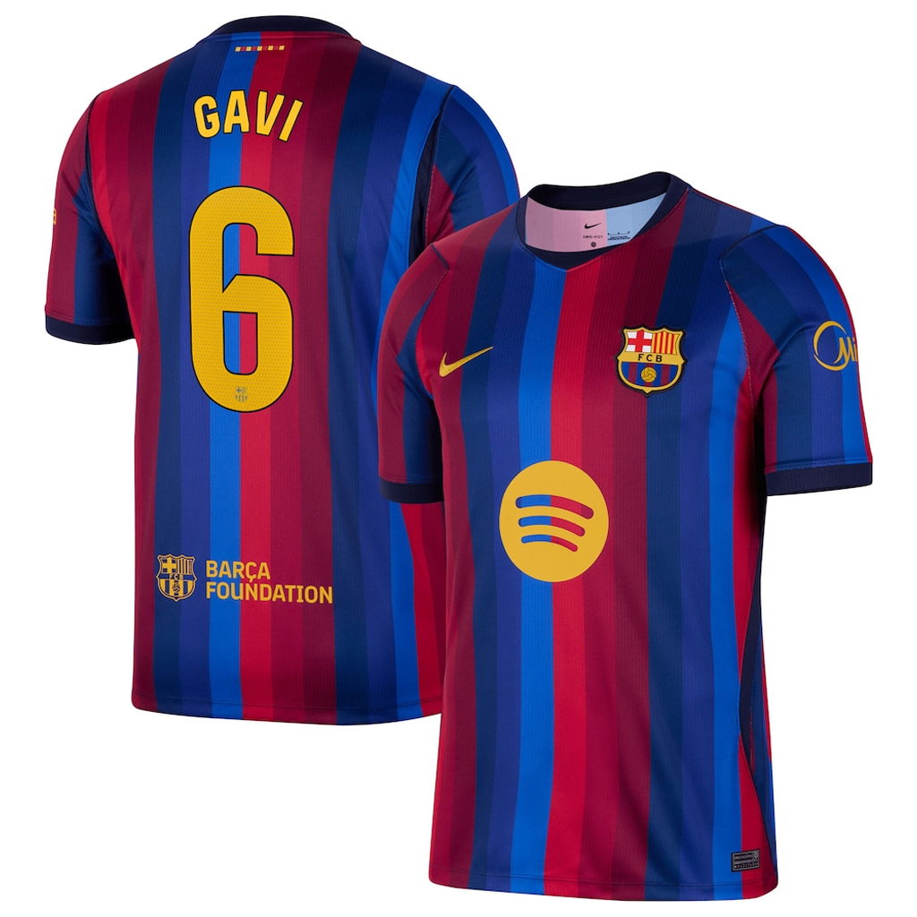 Gavi Barcelona 2026 Home Stadium Soccer Jersey for Soccer Fans 1 Gavi Barcelona 2026 Home Stadium Soccer Jersey for Soccer Fans
