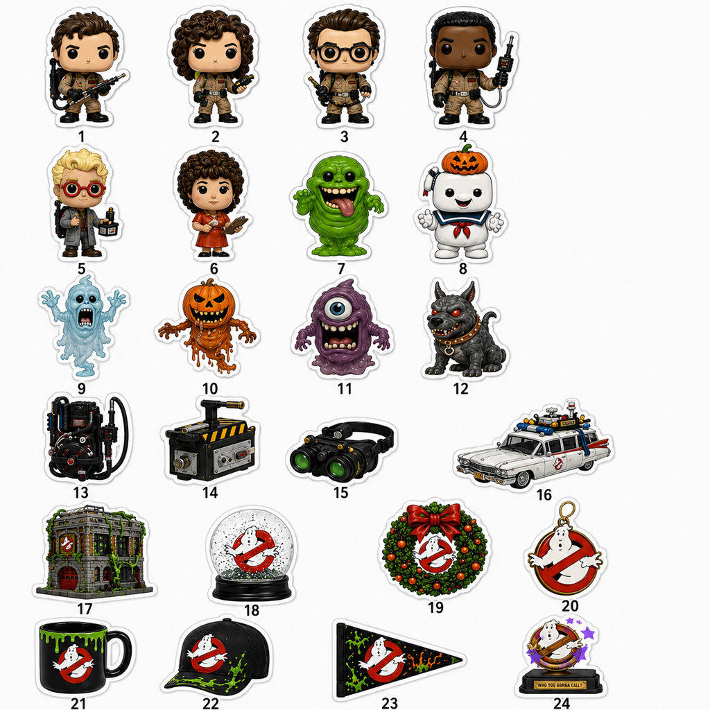 Ghostbusters Halloween Advent Calendar 2026 for Ghostbusters Fans 2 Ghostbusters Halloween Advent Calendar 2026 for Ghostbusters Fans