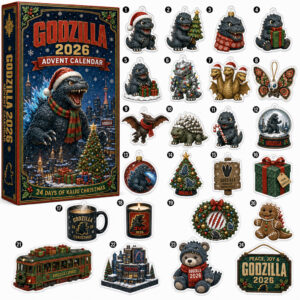 Godzilla Kaiju Christmas Advent Calendar 2026 for Godzilla Fans